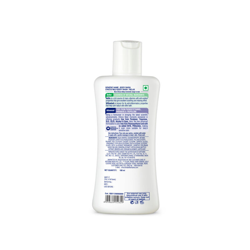 Baby Mild Bodywash Relax image number null